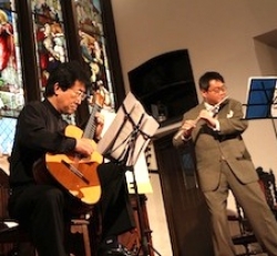 クリスマス チャリティ《ギターとフルートの夕べ》