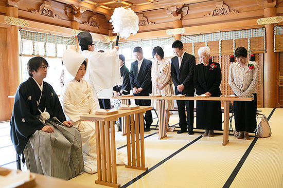 神社で挙式＆屋形船
