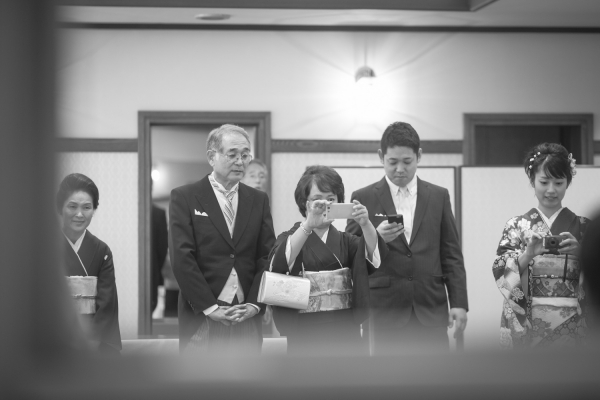 おふたりが過ごした町 神社での結婚式