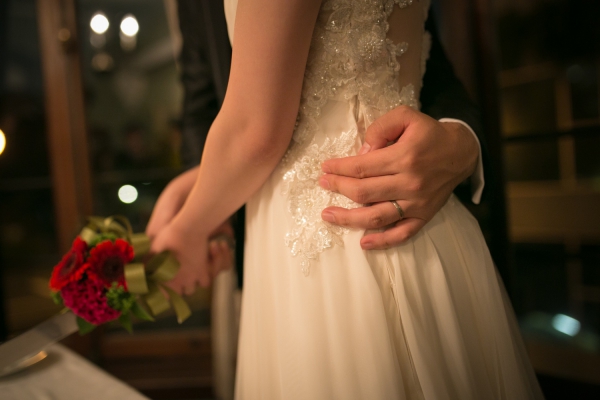 おふたりが過ごした町 神社での結婚式