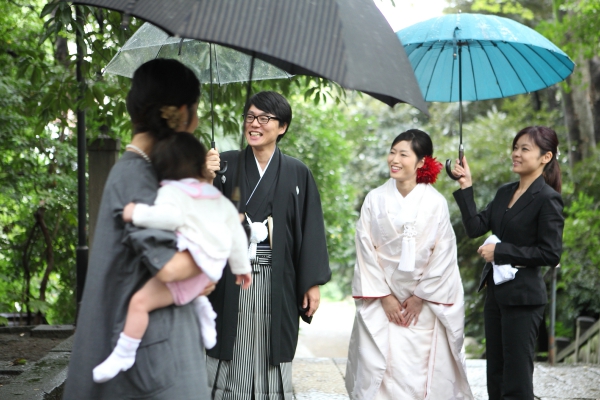 家族だけで結婚式