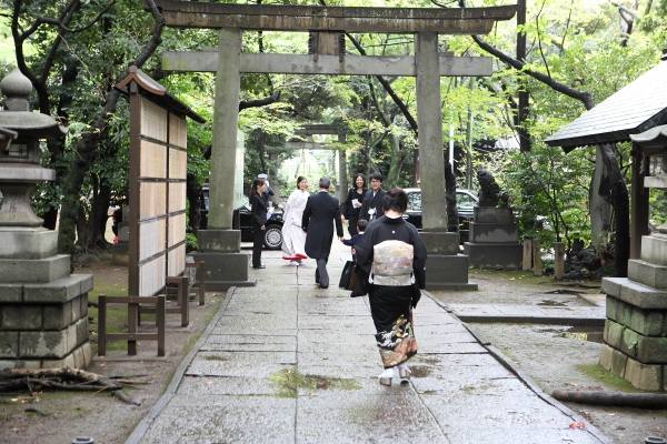 家族だけで結婚式