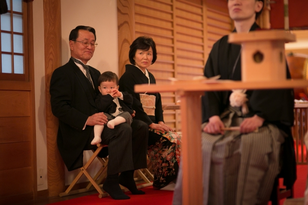 お子様も一緒の結婚式