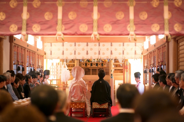 お子様も一緒の結婚式