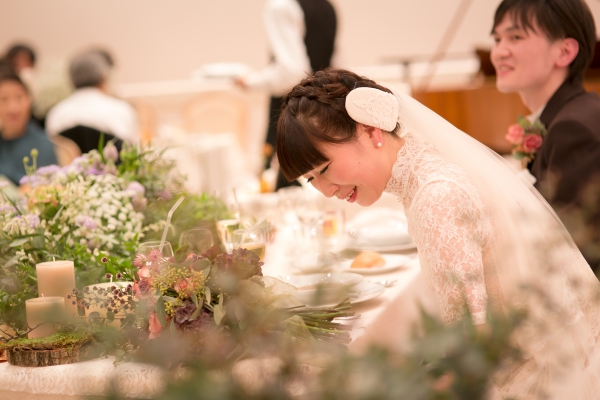 お子様も一緒の結婚式