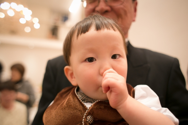 お子様も一緒の結婚式