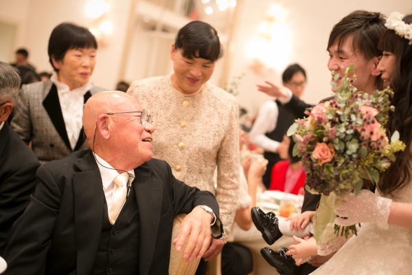 お子様も一緒の結婚式