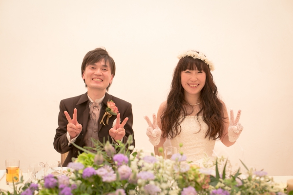 お子様も一緒の結婚式