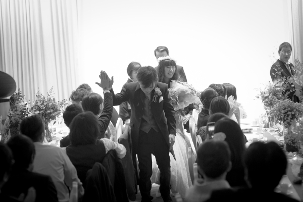 お子様も一緒の結婚式