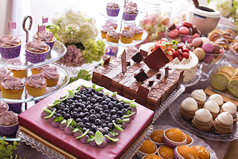 デザートビュッフェ