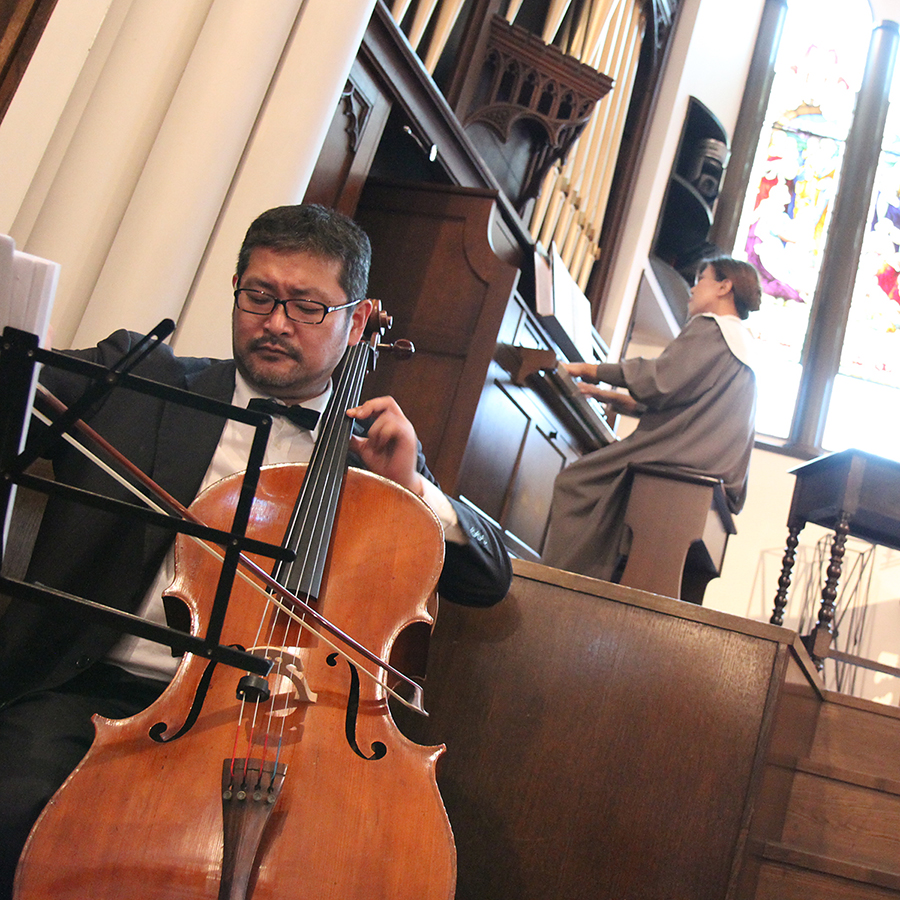 音楽と愛があふれる結婚式